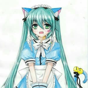 努力吧!#831初音十周年# 我们爱你,初音未来公主殿下!